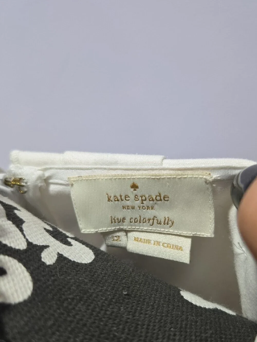 kate spade Cream Ruffle V-Neck Peplum Camisole
